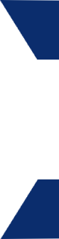 Arrow shape in black and blue
